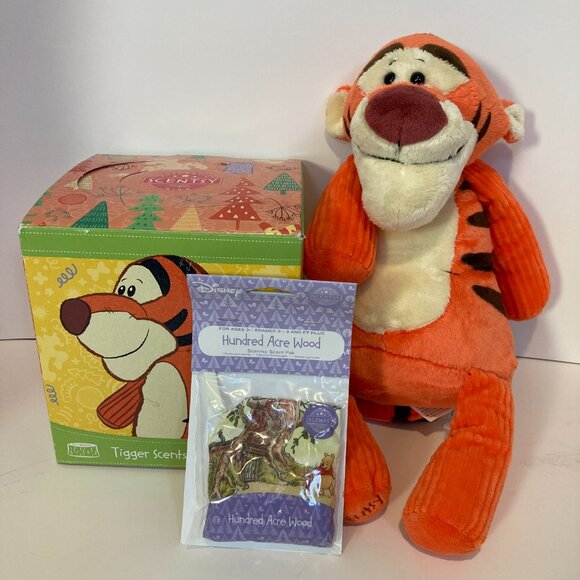 Scentsy Buddy 15” Tigger Winnie The Pooh Plush Stuffed Doll Toy W Scent Pack Box - Picture 1 of 16